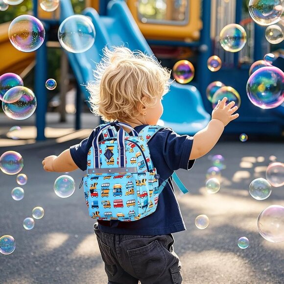 Toddler Backpack for Girls Boys 2-4 Mini Diaper Bag Preschool Travel - Picture 2 of 8